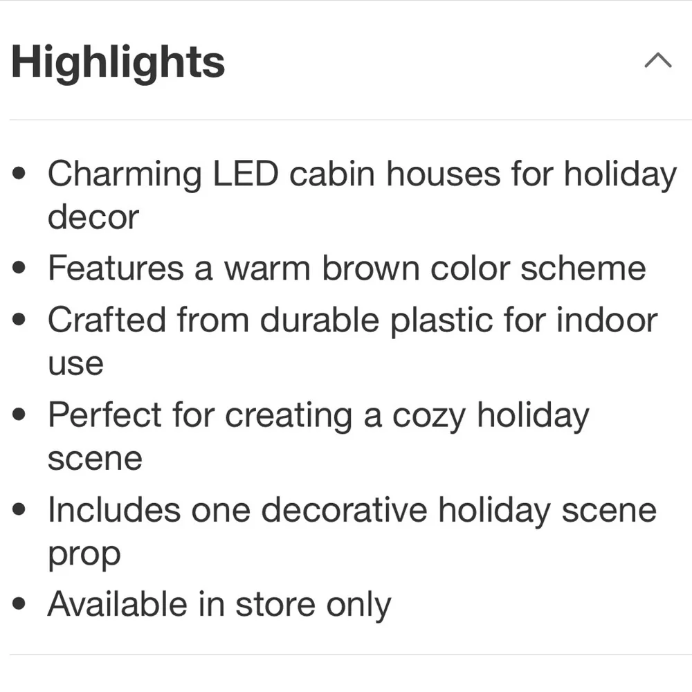 LED Cabin House Ski Chalet Lodge -  Bullseye's Playground Christmas 2025
